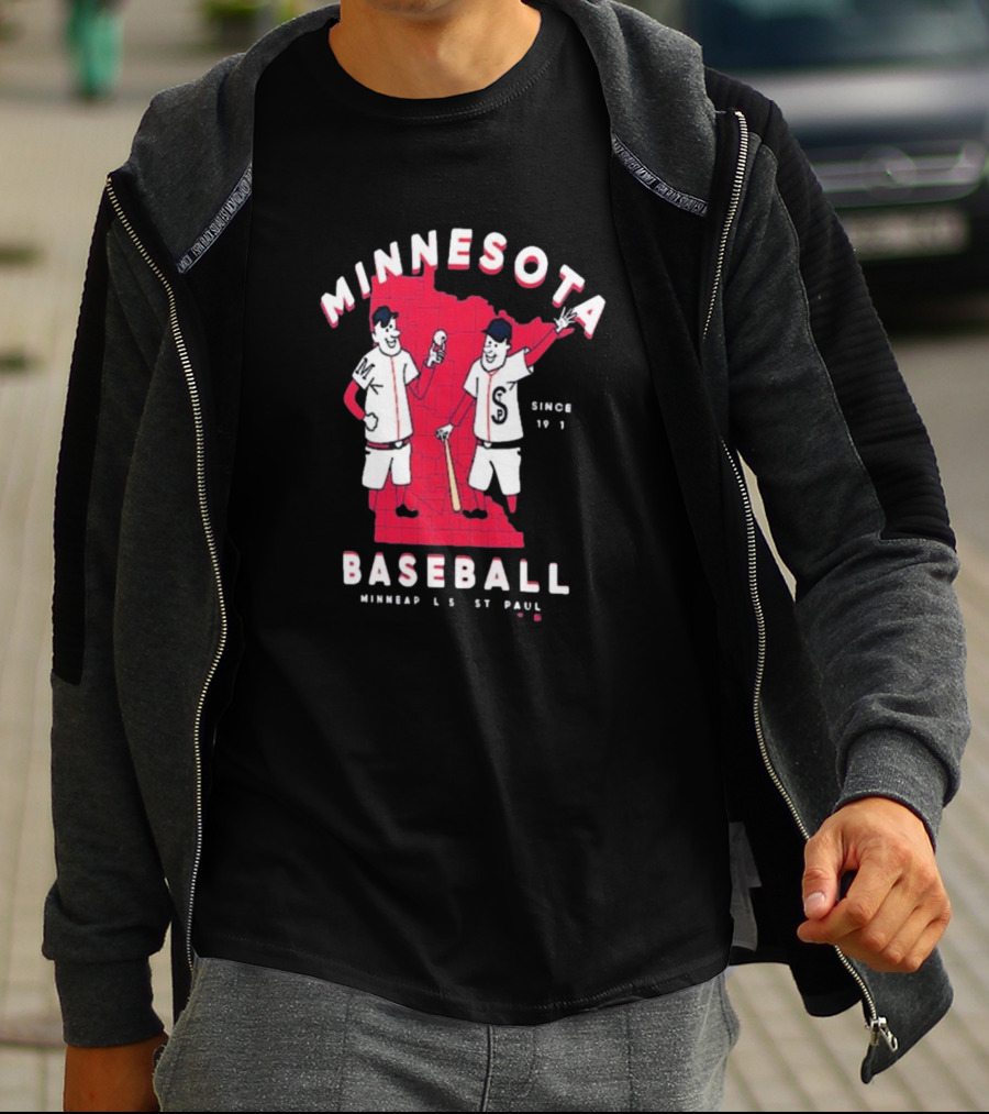 Minnesota Baseball Minneapolis St Paul Since 1901 Twins T-Shirt
