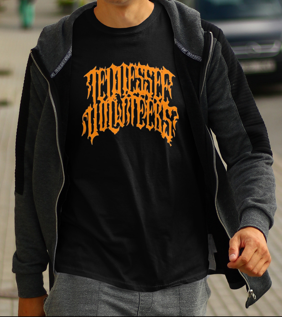Tennessee Volunteers Metal Style T-Shirt