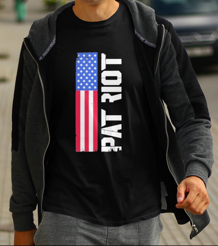 13 Fifty Old Glory Patriot American Flag T-Shirt