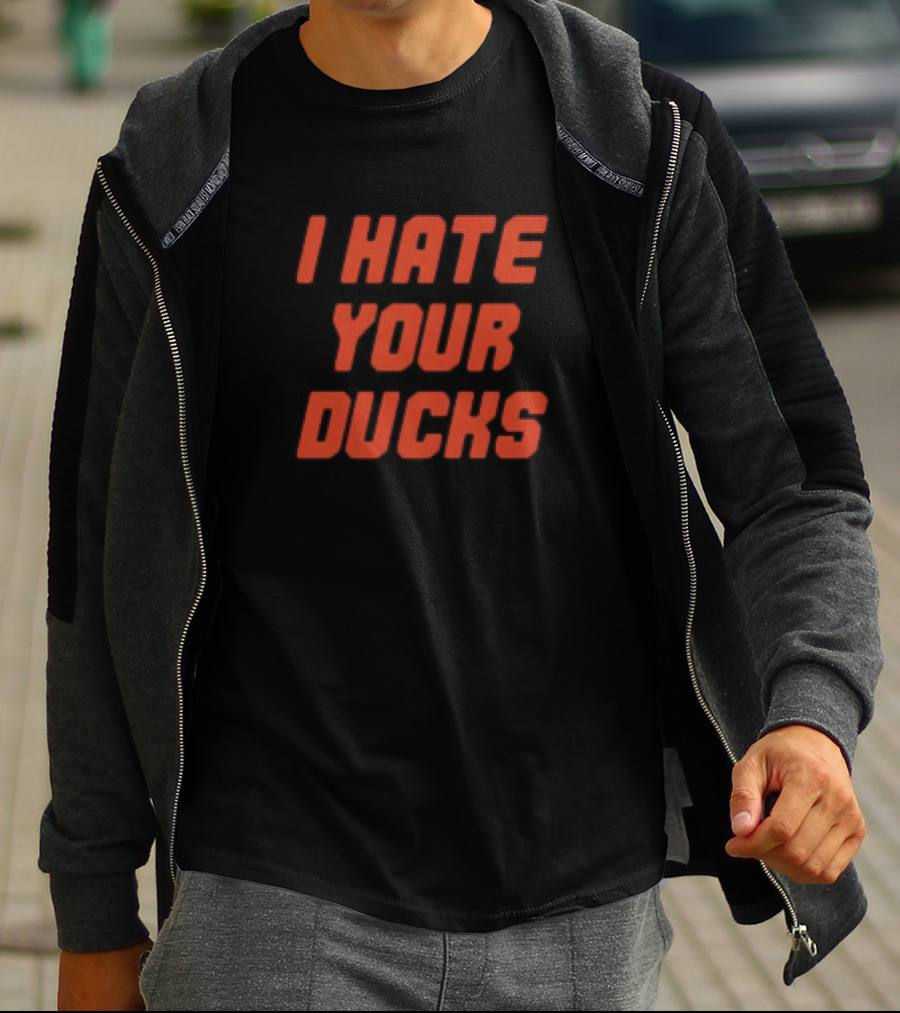 Beavers Troll I Hate Your Ducks T-Shirt