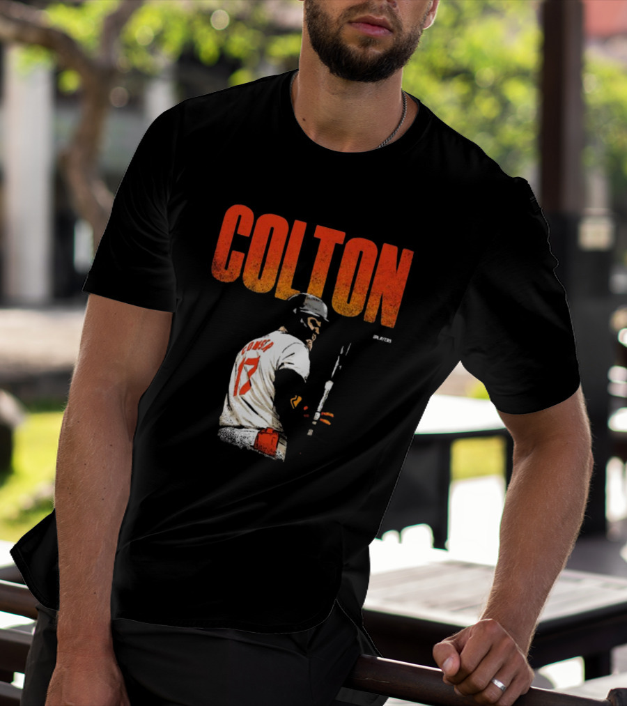 Colton Cowser Player 17 Baltimore Orioles MLB T-Shirt