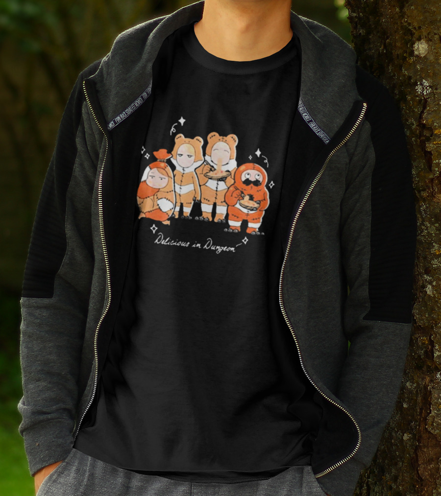 Delicious In Dungeon Characters In Cute Animal Suits T-Shirt