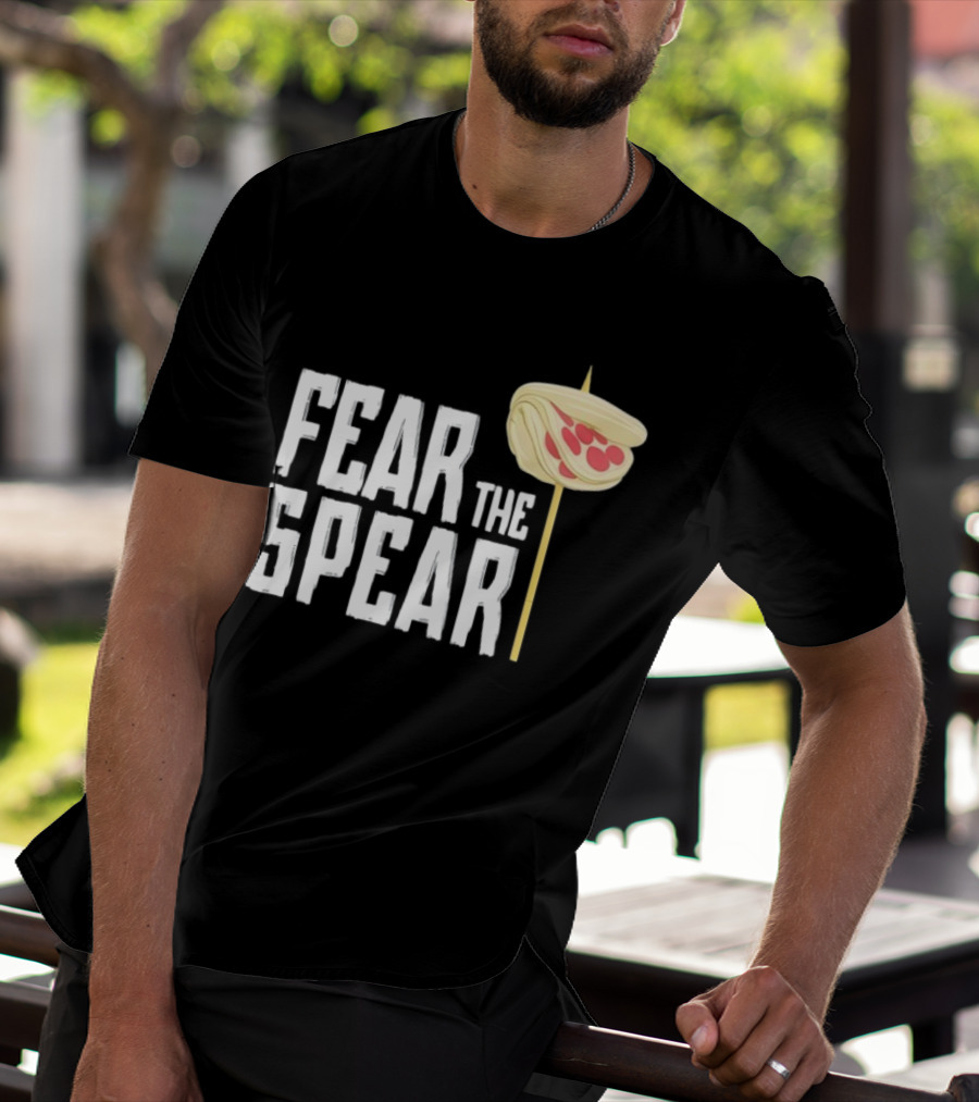 Detroit Tigers Fear The Spear Pizza T-Shirt