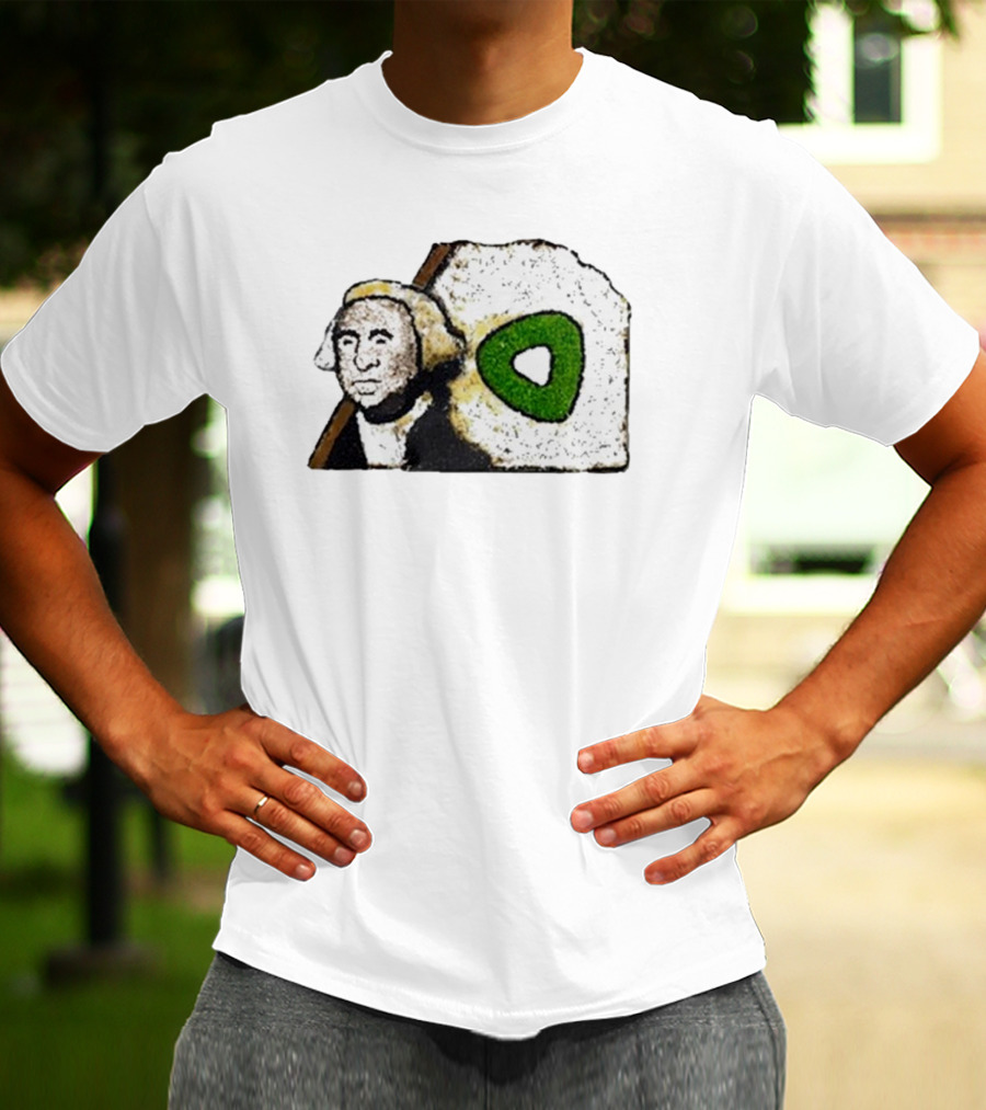 Eric John Pizza Revolution George Washington Icon Mashup T-Shirt