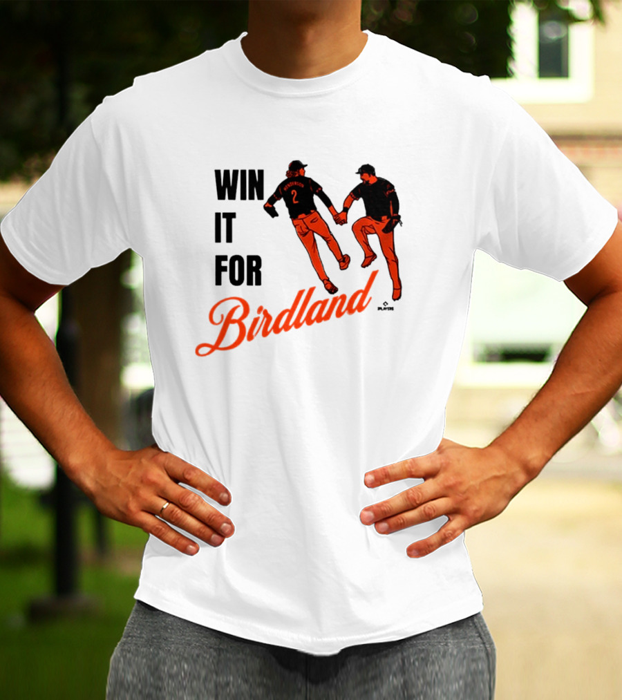Gunnar Henderson And Anthony Santander Win It For Birdland Baltimore Orioles MLB T-Shirt