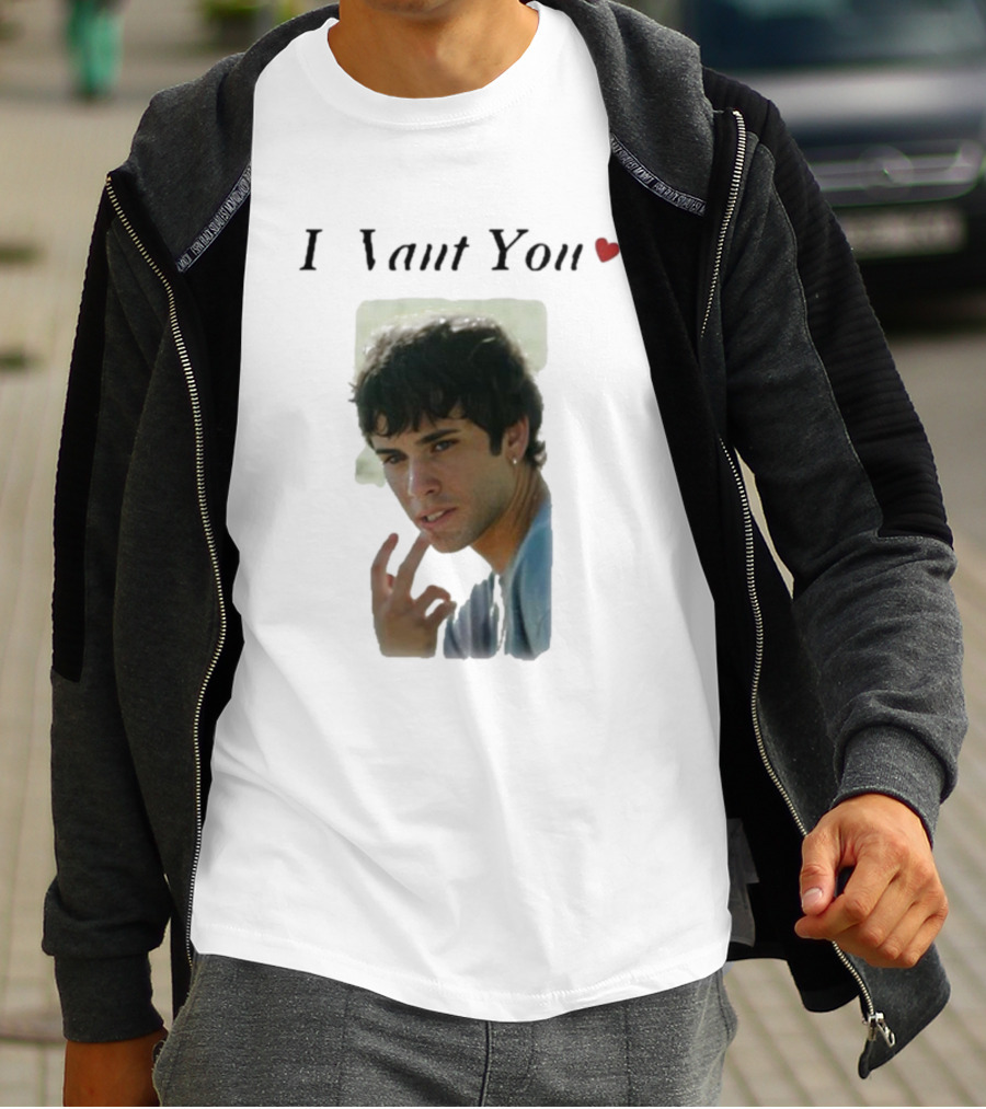 I Want You Heart Valentine's Day Gesture T-Shirt