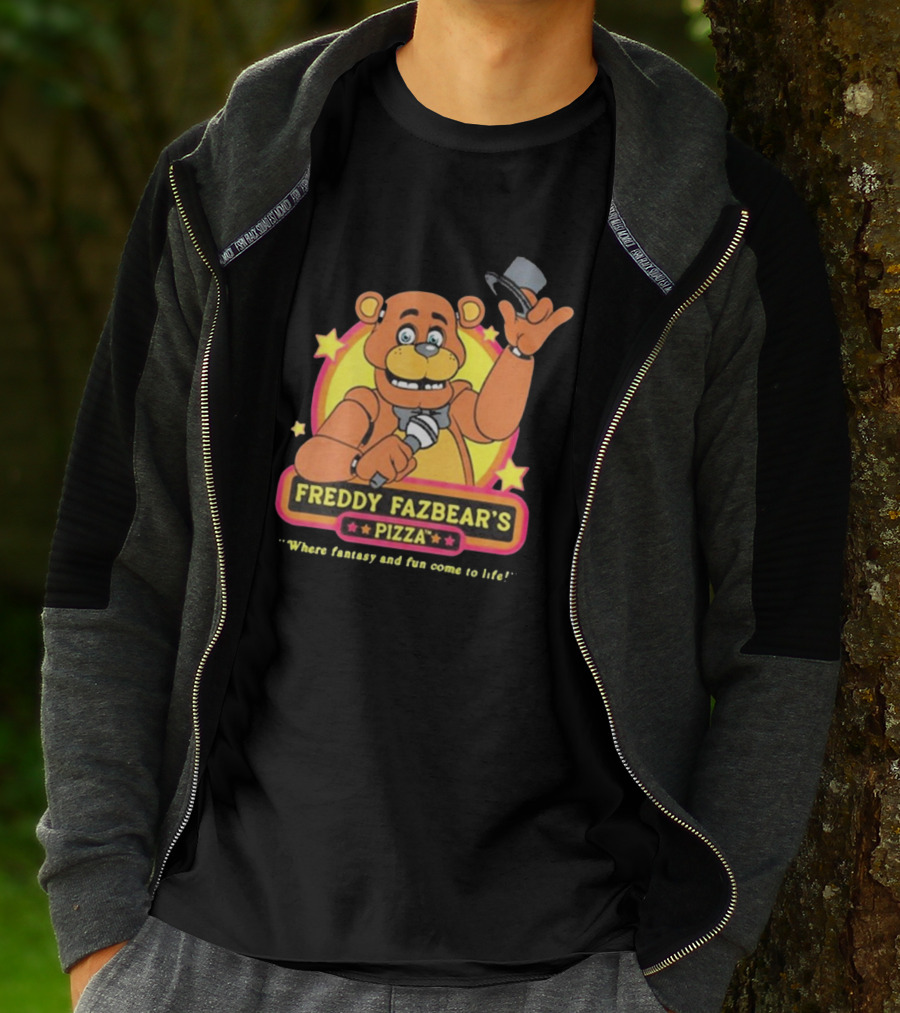 Freddy Fazbear’s Pizza Where Fantasy And Fun Come To Life Five Nights At Freddy’s T-Shirt