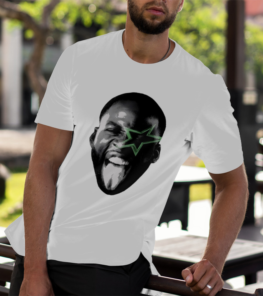 Money 23 Green Star Face T-Shirt