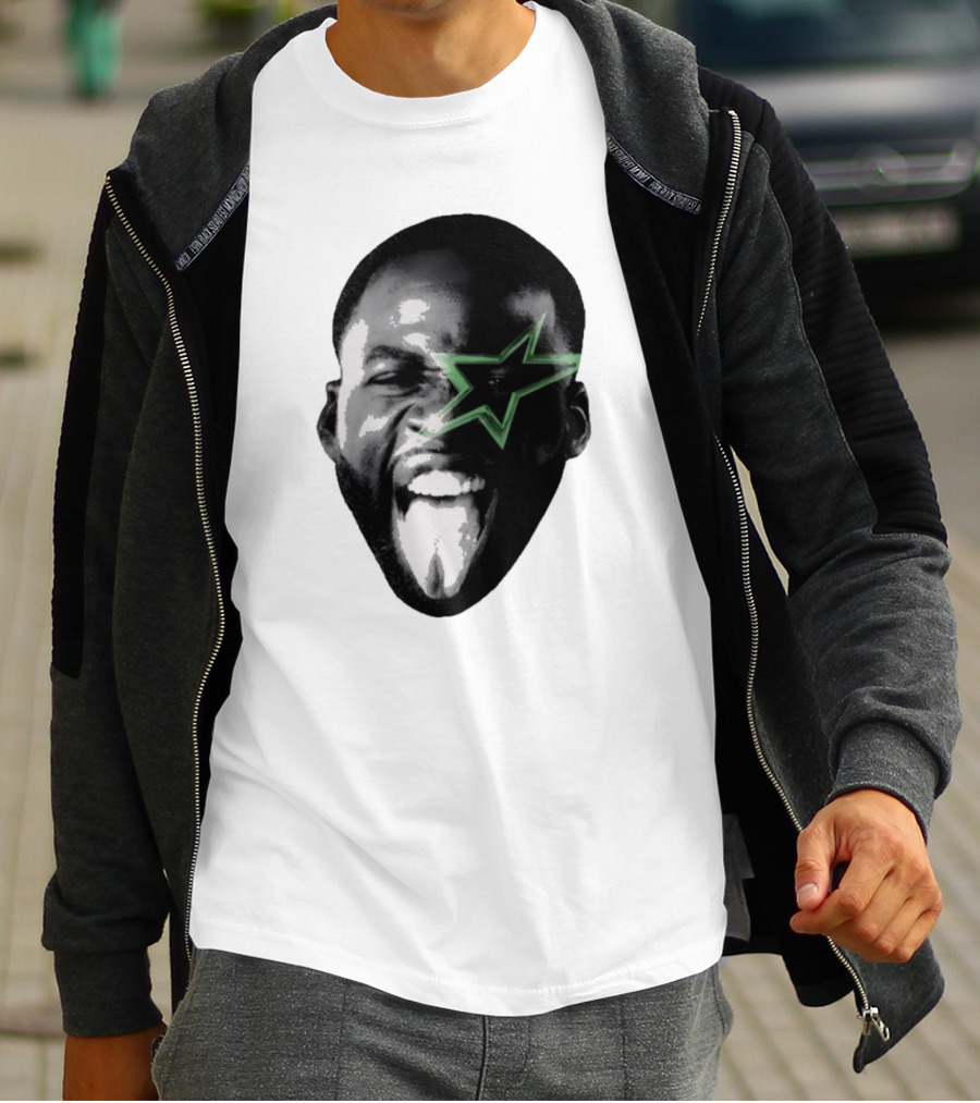 Money 23 Green Star Face T-Shirt