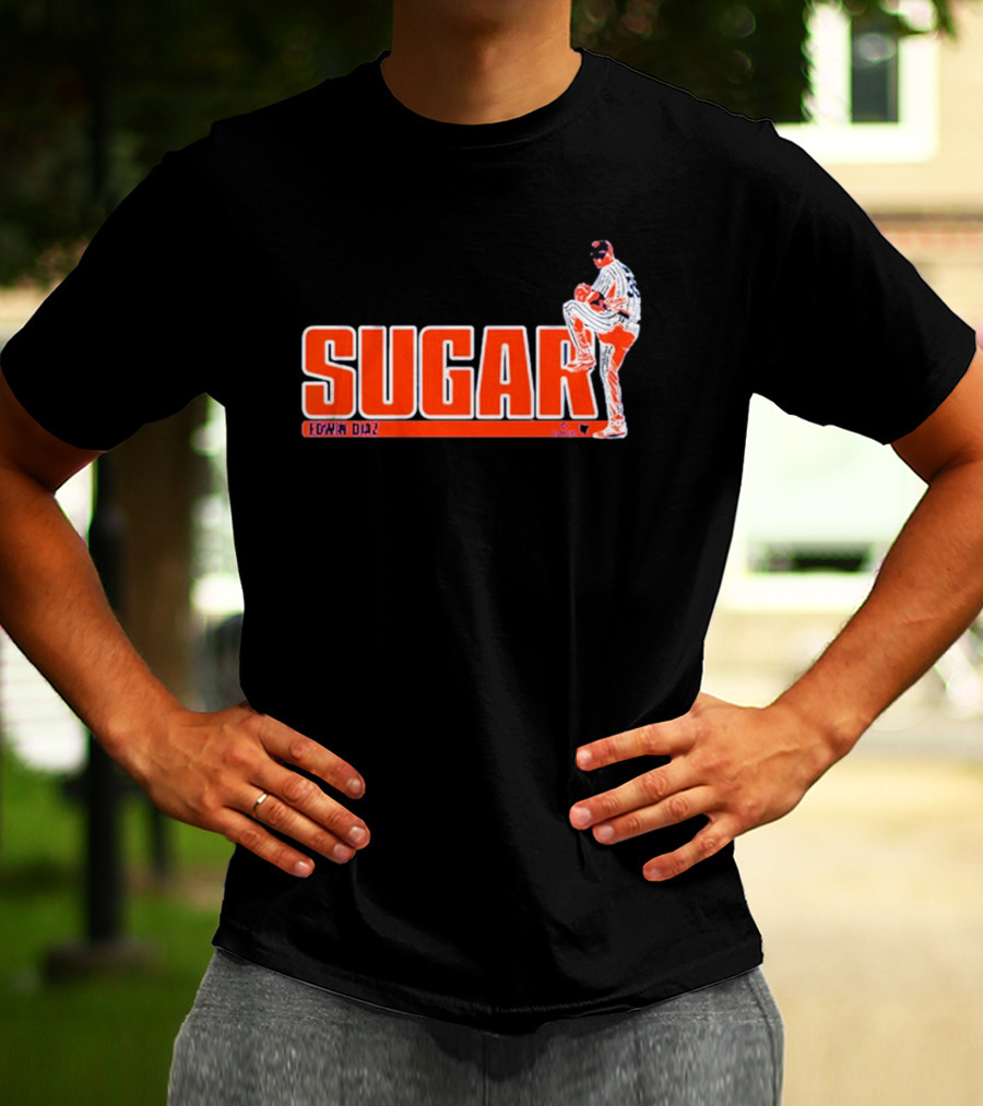 New York Mets Edwin Diaz Sugar Pitching Highlight T-Shirt