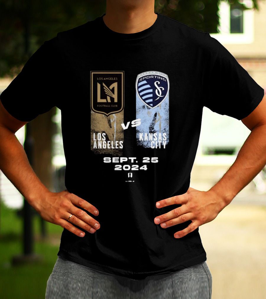 U.S. Open Cup Los Angeles Football Club Vs. Sporting Kansas City Sept 25 T-Shirt
