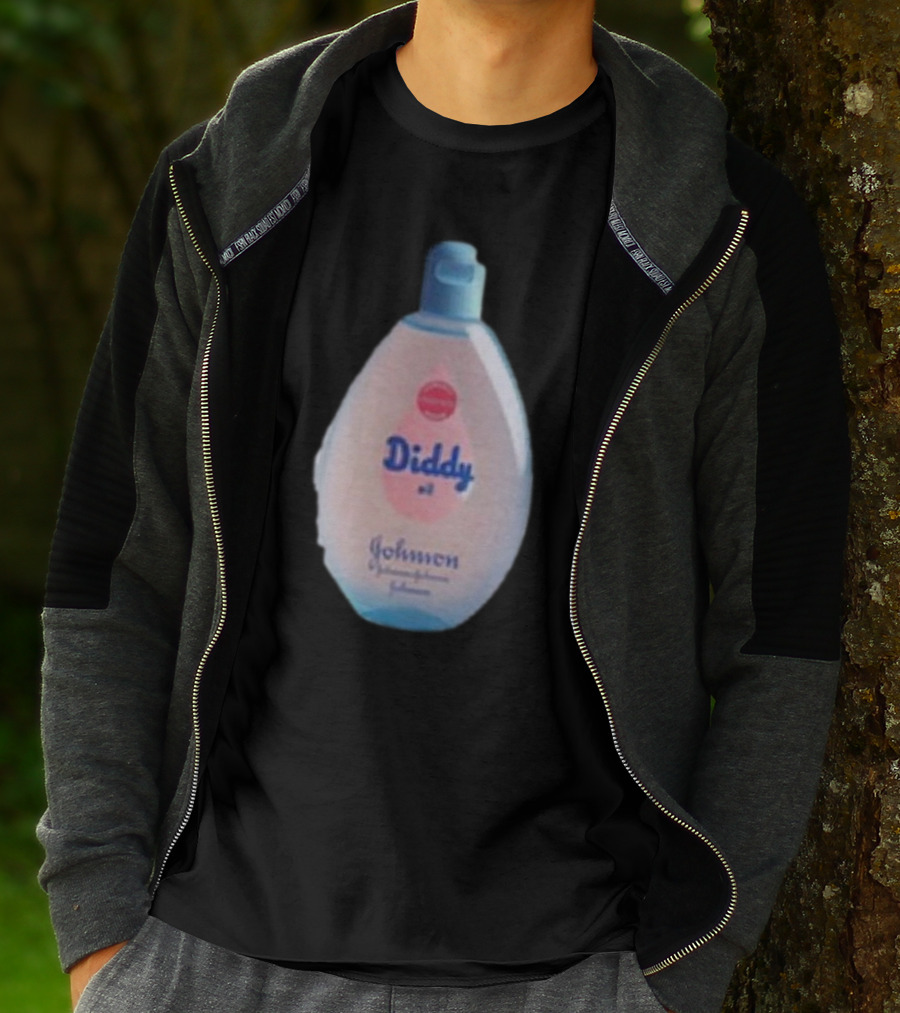 Diddy Oil Johnson Baby Bottle Spoof T-Shirt