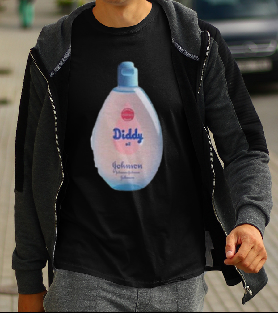 Diddy Oil Johnson Baby Bottle Spoof T-Shirt