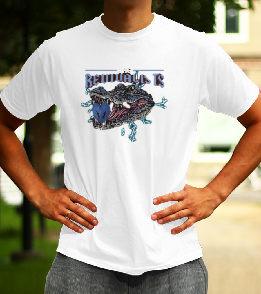 THE REVIVALISTS GATOR ELECTRIC HEART T-Shirt