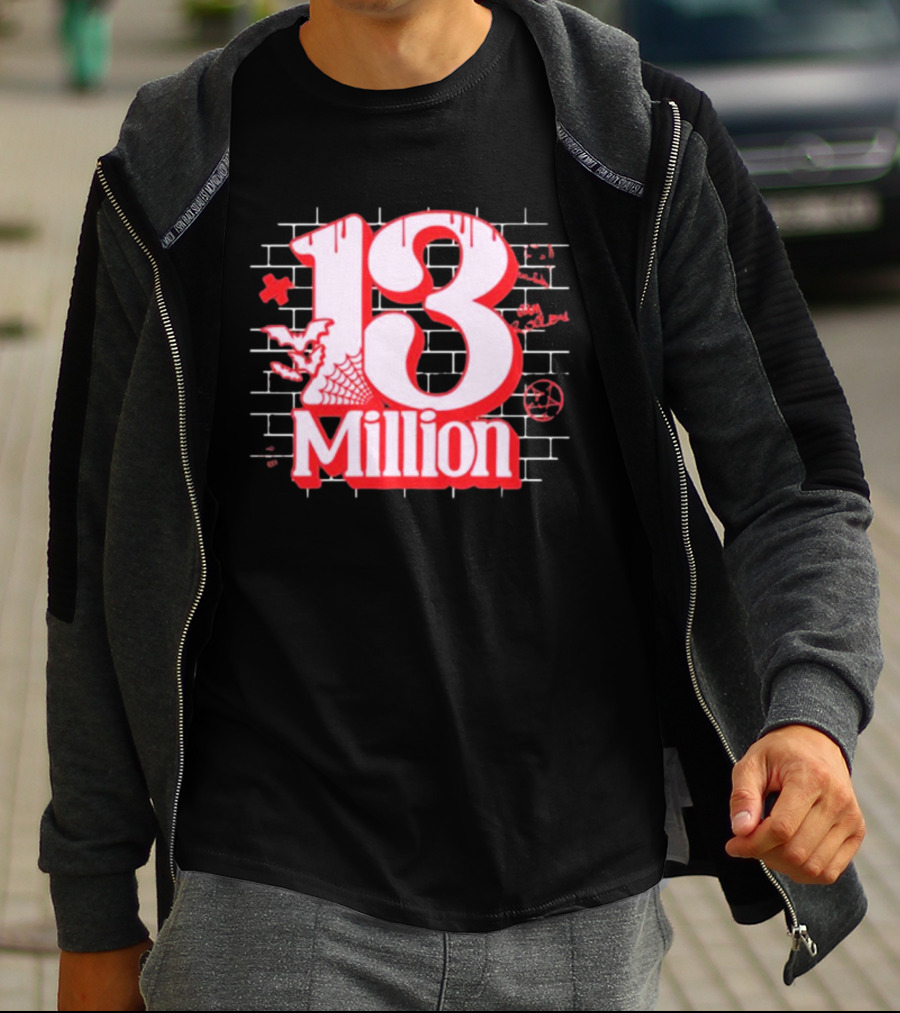 Xplr 13 Million Bat And Cobweb T-Shirt