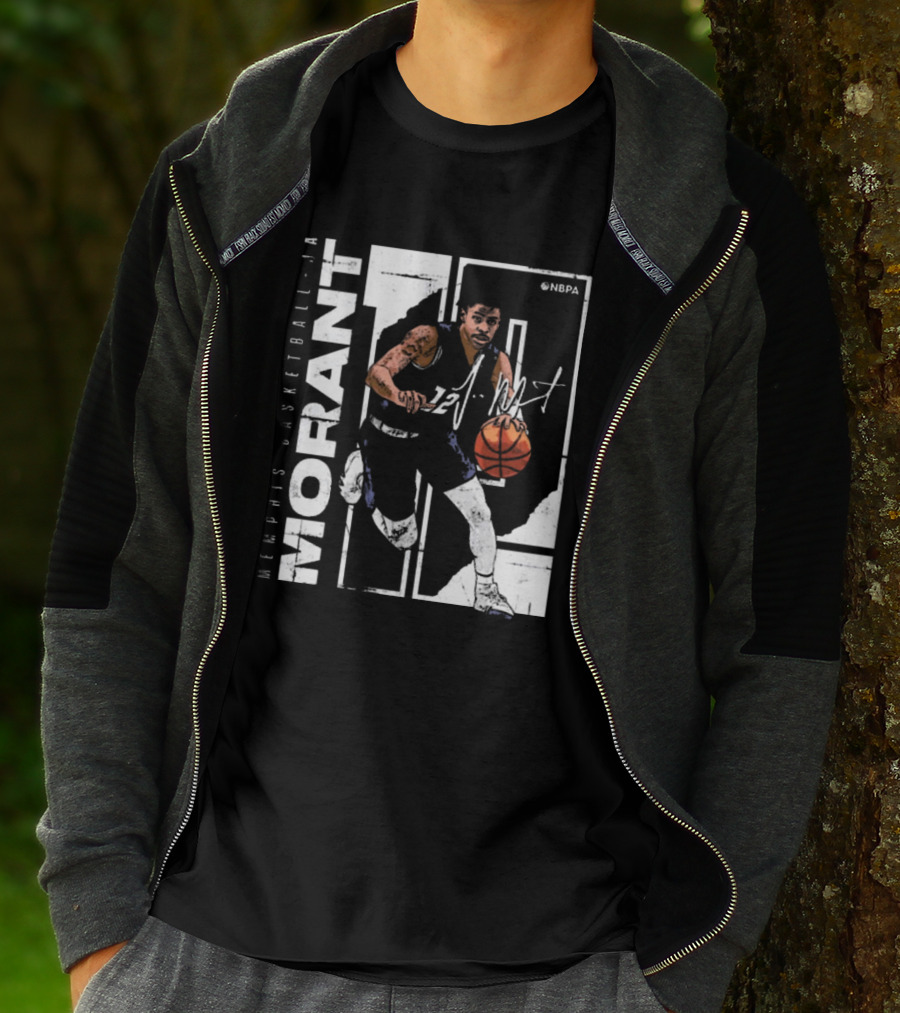 Ja Morant Memphis Basketball NBPA Signature Morant 12 T-Shirt