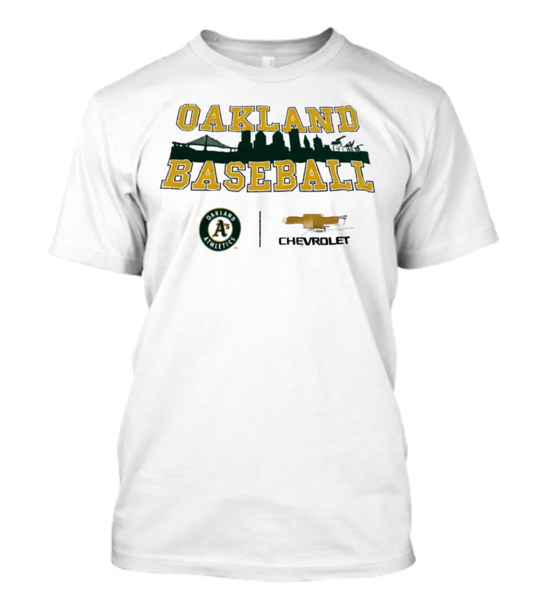 Oakland Baseball A's Chevrolet T-Shirt