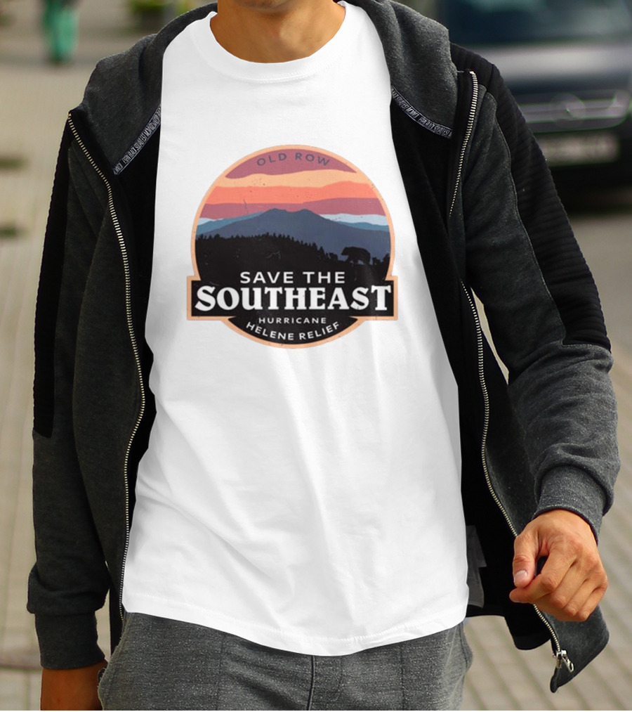 Old Row Save The Southeast Hurricane Helene Relief T-Shirt