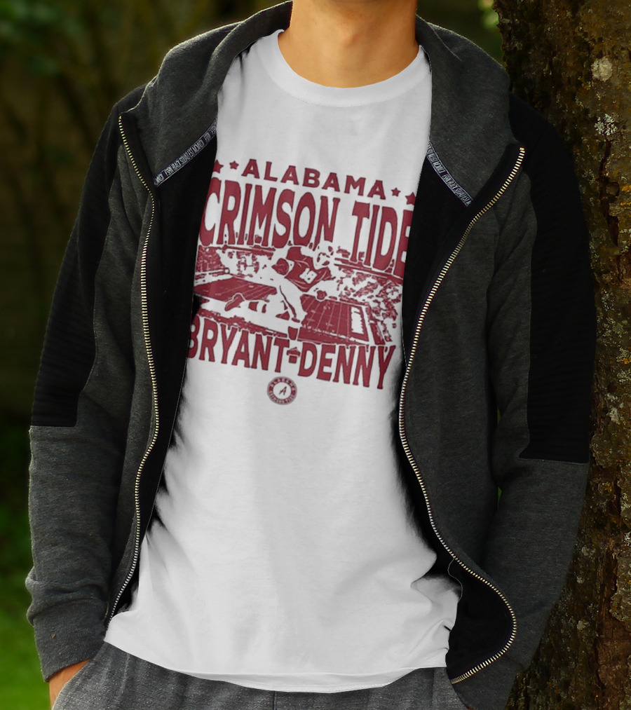 Alabama Crimson Tide Bryant Denny Stadium Vintage Football Gameday T-Shirt