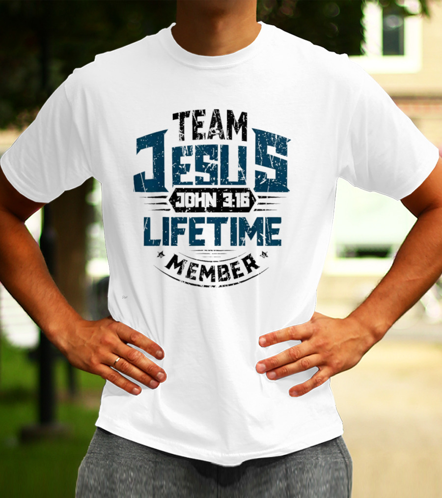 Team Jesus John 3:16 Lifetime Member T-Shirt