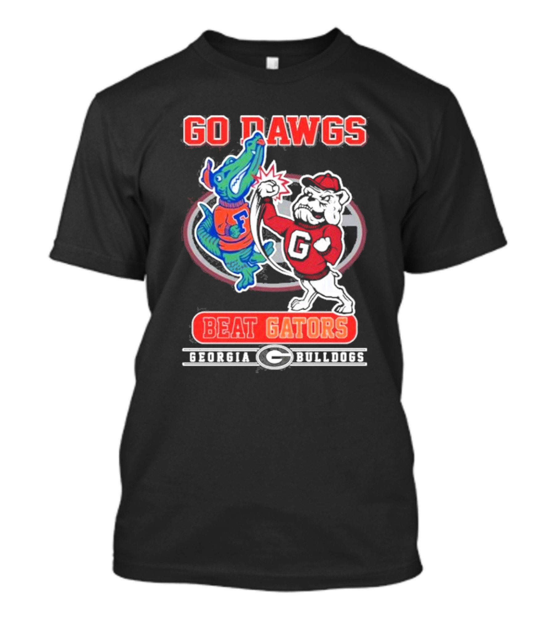 Go Dawgs Beat Gators Georgia Bulldogs T-Shirt