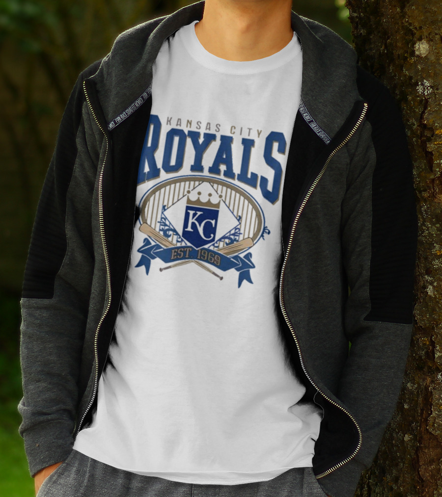 Kansas City Royals Est 1969 KC Baseball T-Shirt