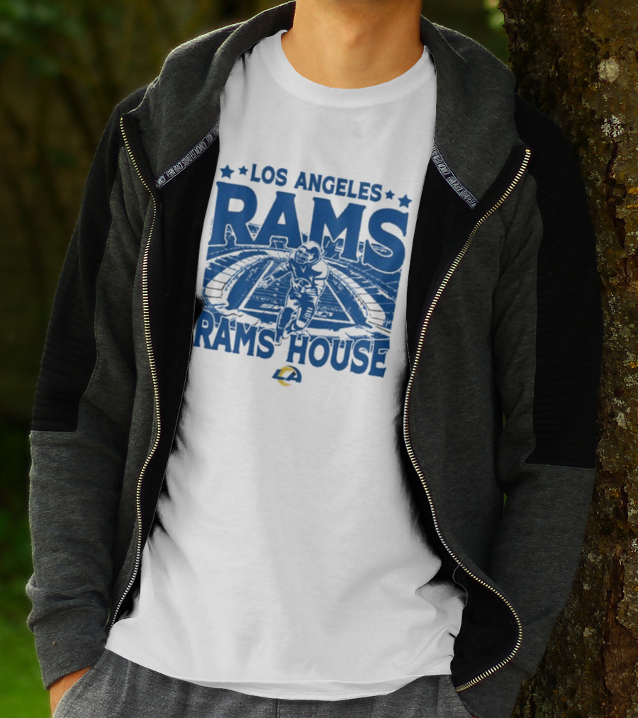 Los Angeles Rams Rams House Vintage Stadium Gameday T-Shirt