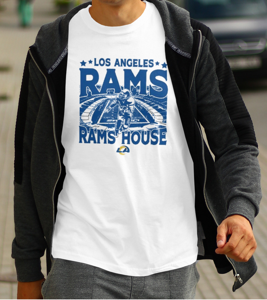 Los Angeles Rams Rams House Vintage Stadium Gameday T-Shirt