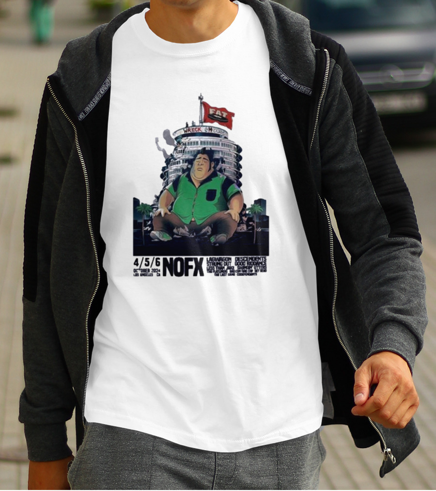 NOFX Fat Wreck Los Angeles October 4-5-6 T-Shirt