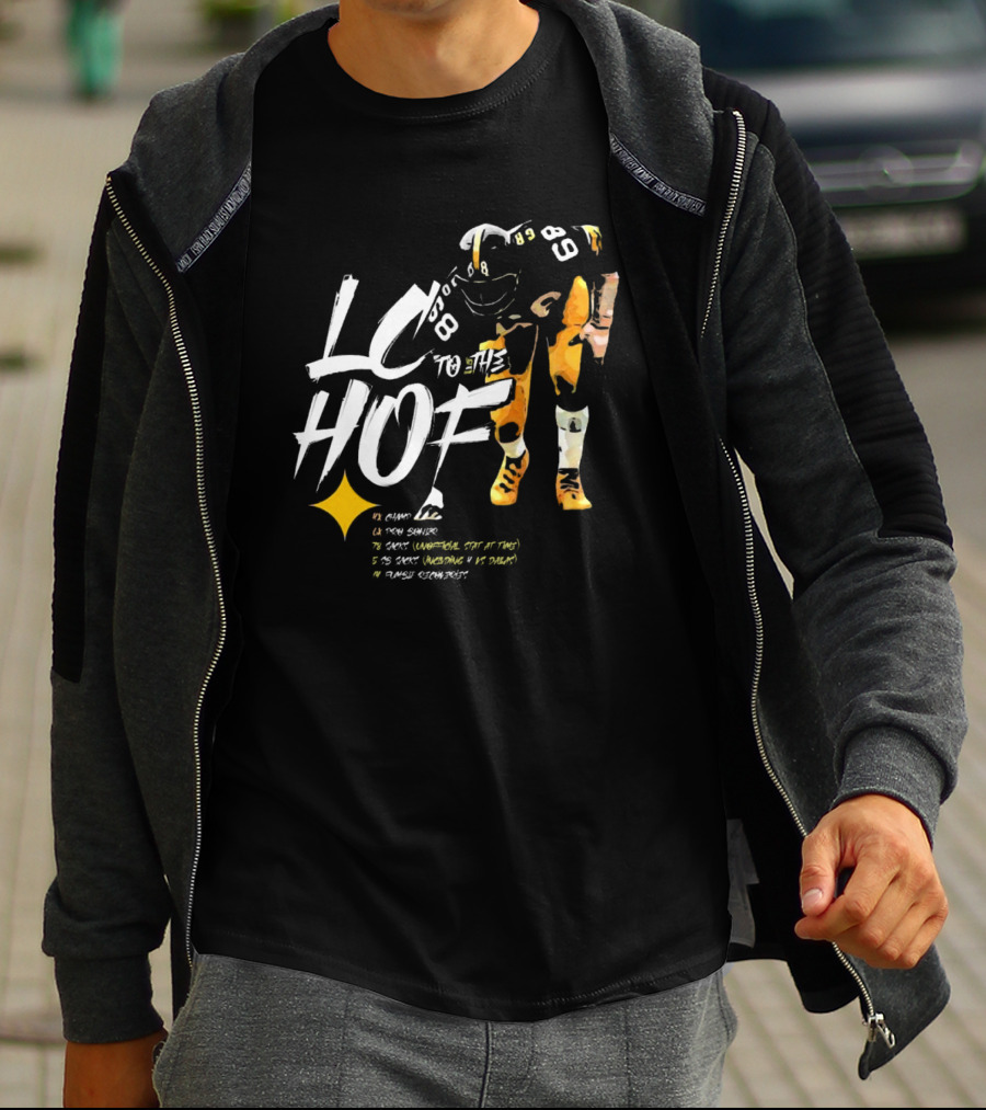 Pittsburgh Steelers LC Greenwood LC To The HOF T-Shirt