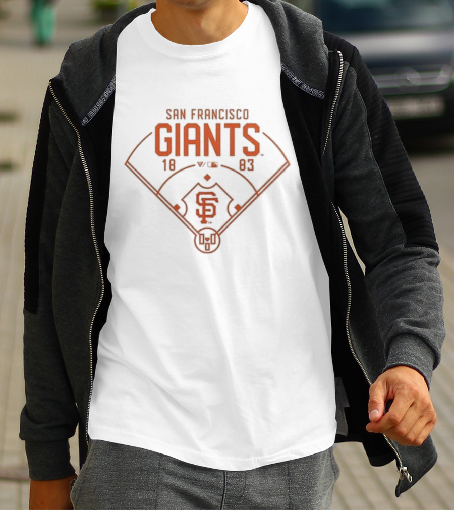 San Francisco Giants 1883 SF Baseball Diamond T-Shirt