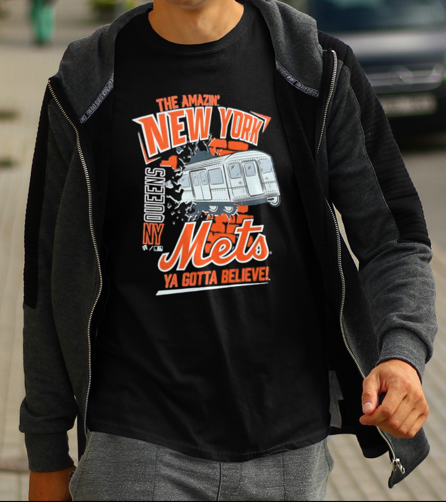 The Amazin' New York Mets Queens NY Ya Gotta Believe T-Shirt