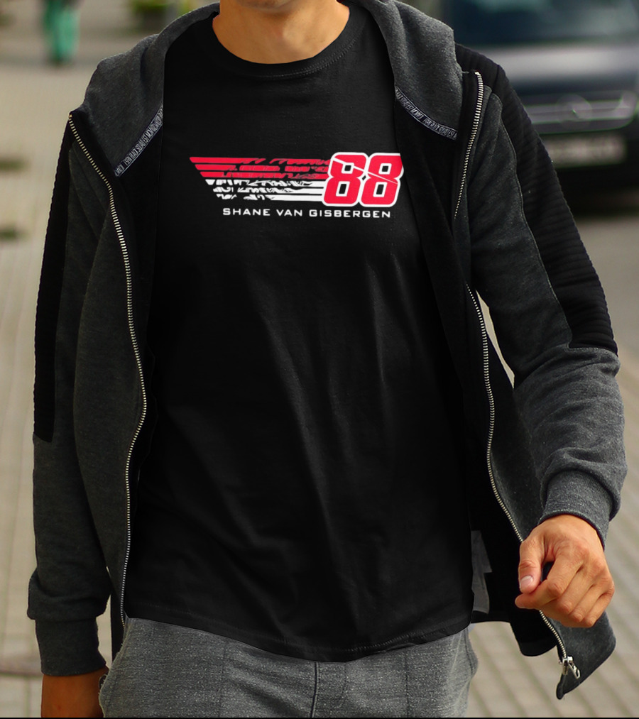 Shane Van Gisbergen 88 Trackhouse Racing Team T-Shirt