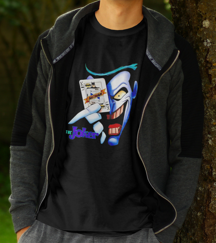 The Joker Batman Card Face T-Shirt