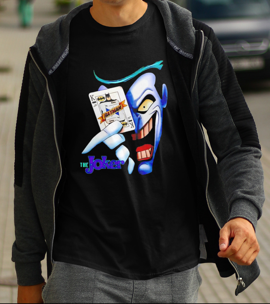 The Joker Batman Card Face T-Shirt