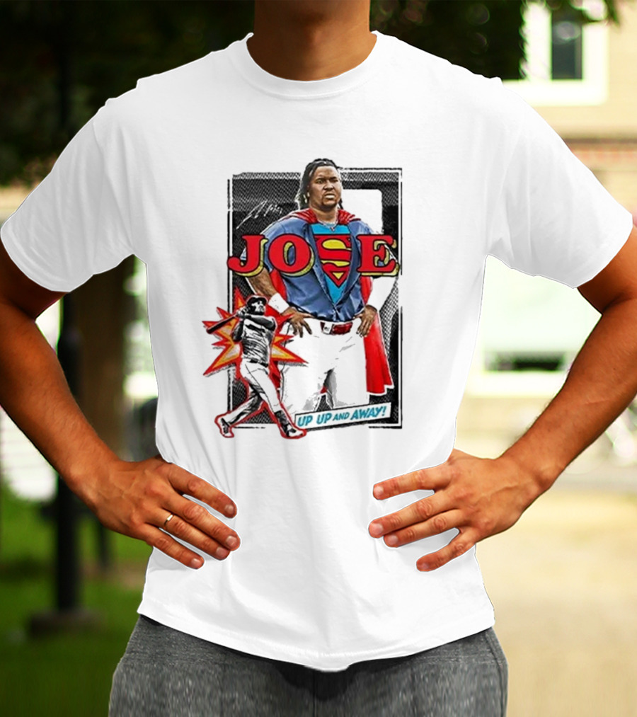 Joe Superman Up Up And Away Jose Ramirez T-Shirt