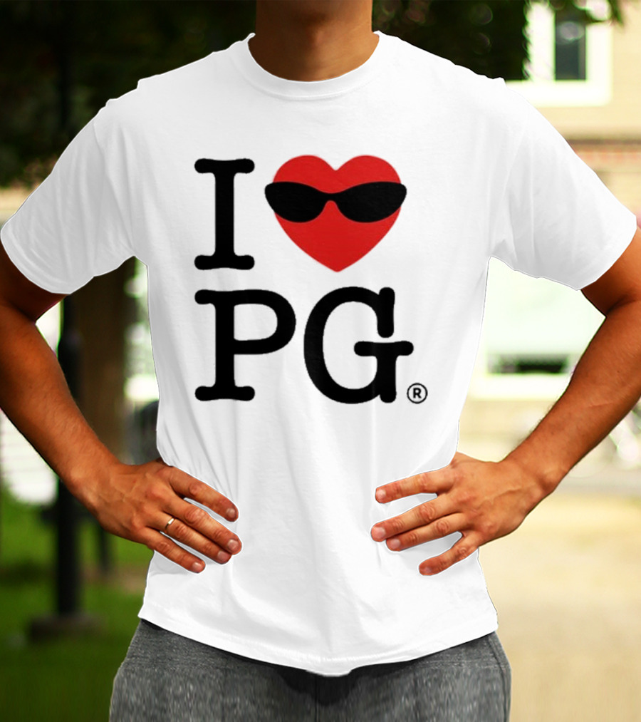 I Heart PG Cool Sunglasses Emblem T-Shirt