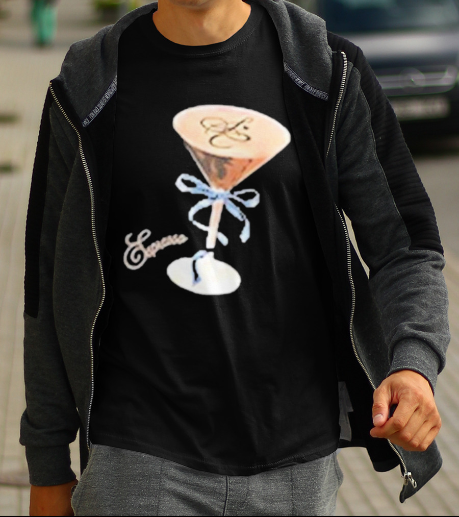 Sabrina Carpenter Espresso Martini With Ribbon Bow T-Shirt