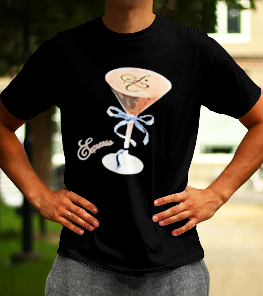 Sabrina Carpenter Espresso Martini With Ribbon Bow T-Shirt