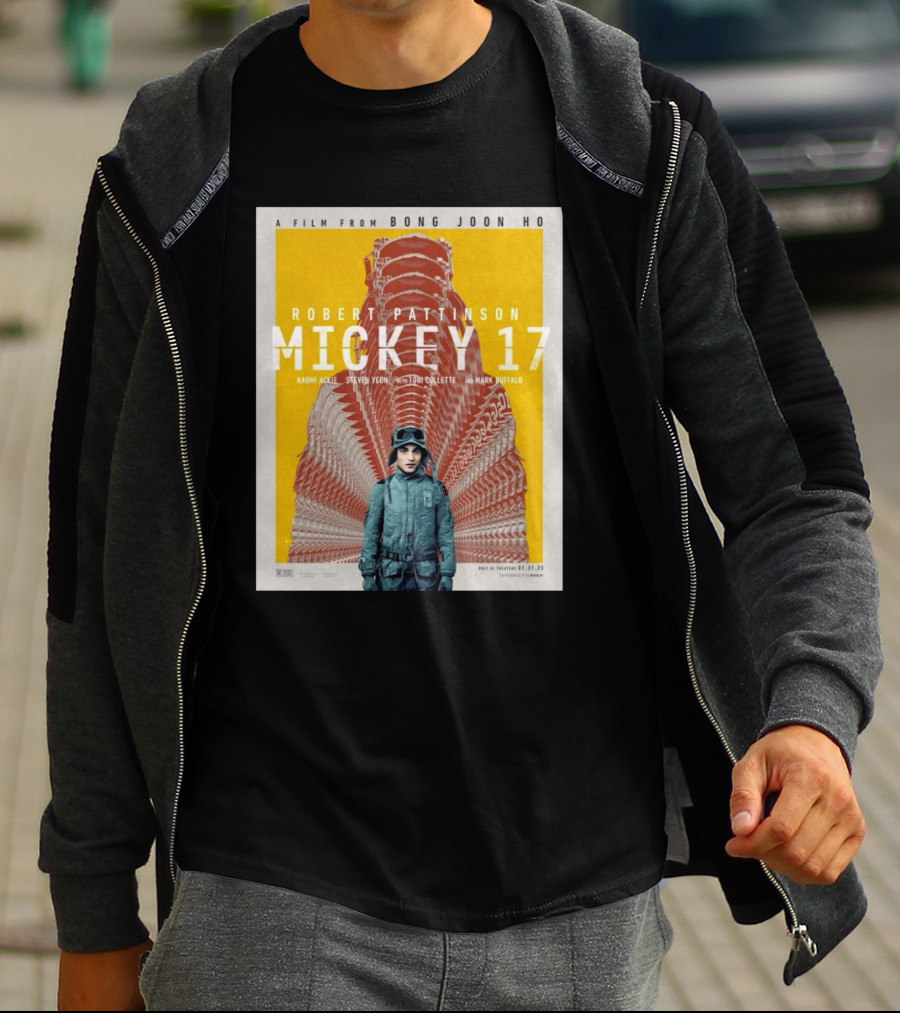 A Film From Bong Joon Ho Robert Pattinson Mickey 17 T-Shirt
