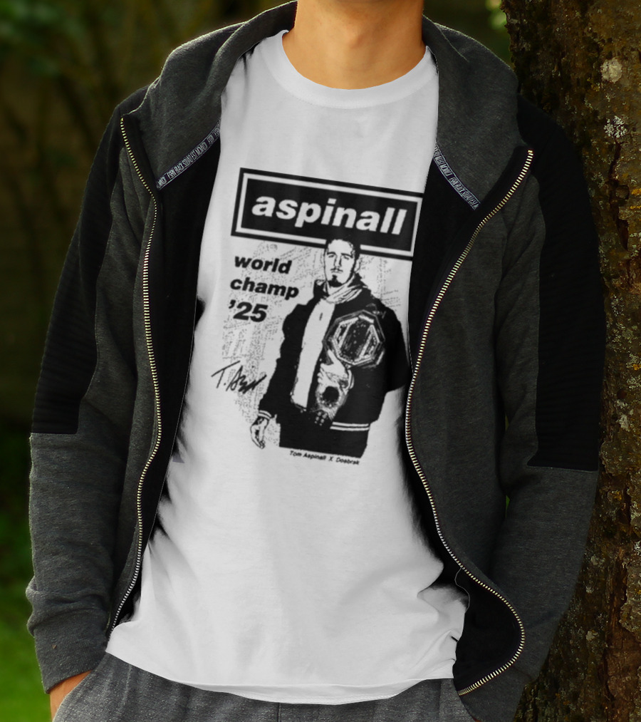Aspinall World Champ ’25 Tomaspinal X Dosbark T-Shirt