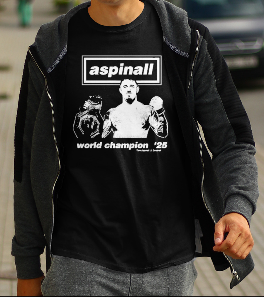 Aspinall World Champion ’25 Tom Aspinall X Dosbrak T-Shirt