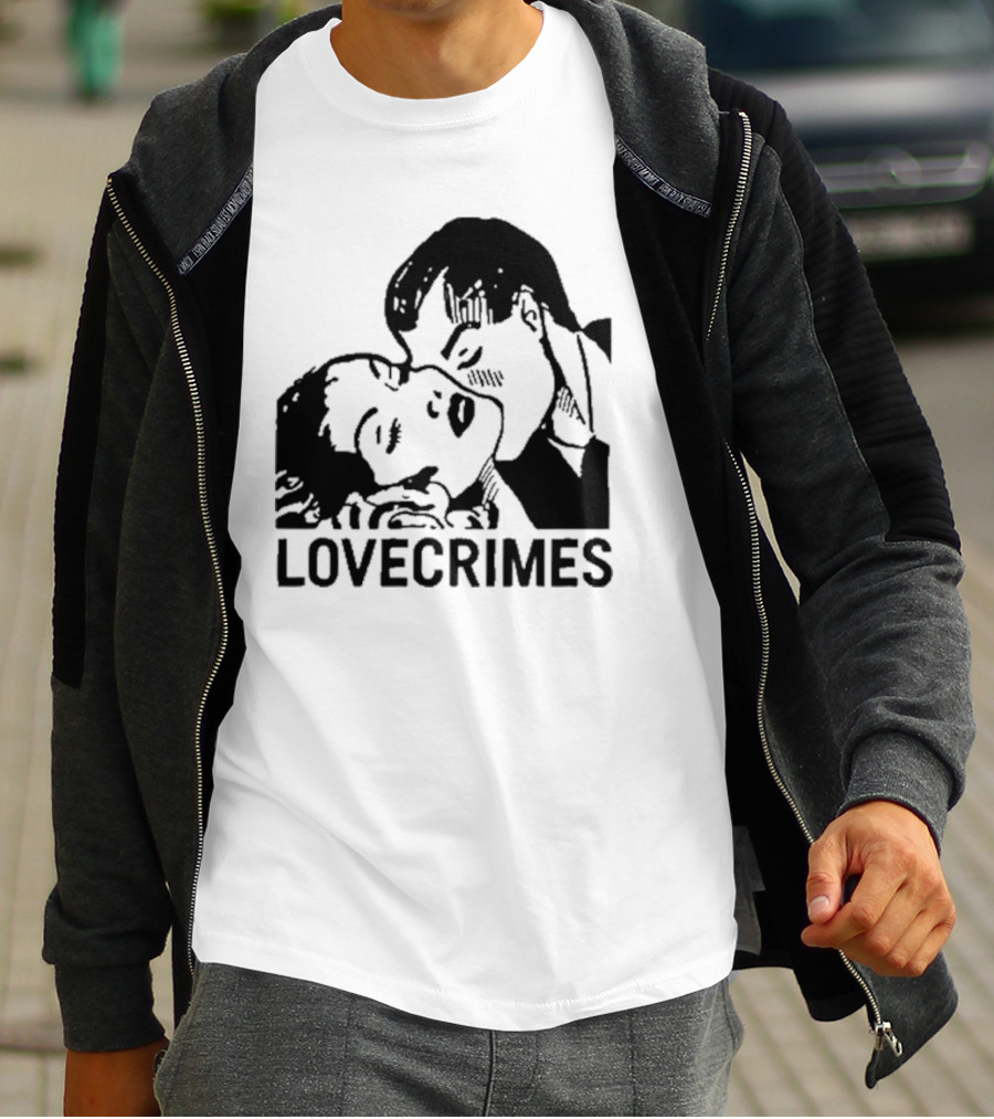 Lovecrimes Romantic Embrace Couple T-Shirt