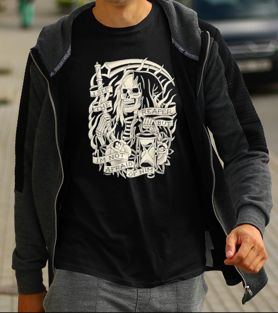 The Ghost Inside I See The Reaper But I'm Not Afraid Of Him T-Shirt