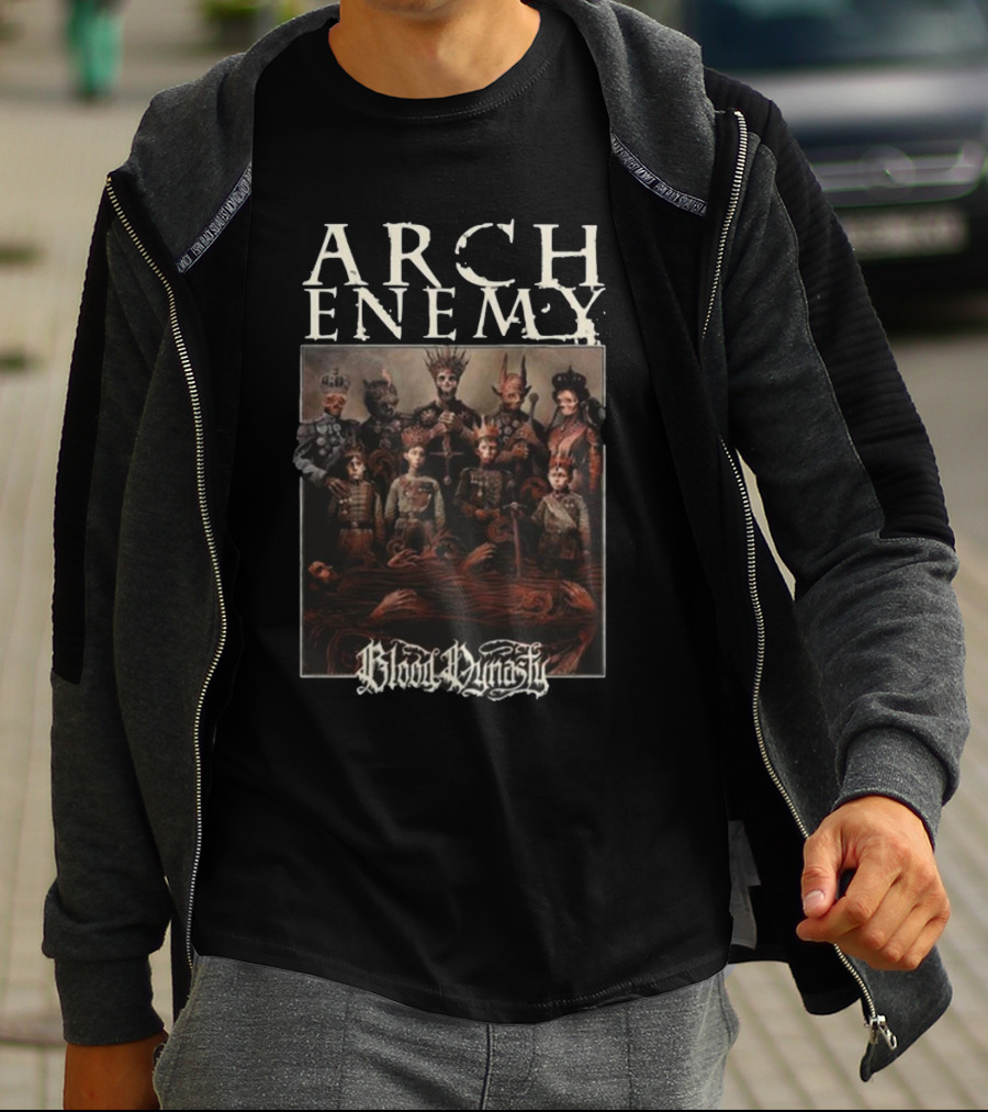 ARCH ENEMY BLOOD DYNASTY Gothic Fantasy Group T-Shirt