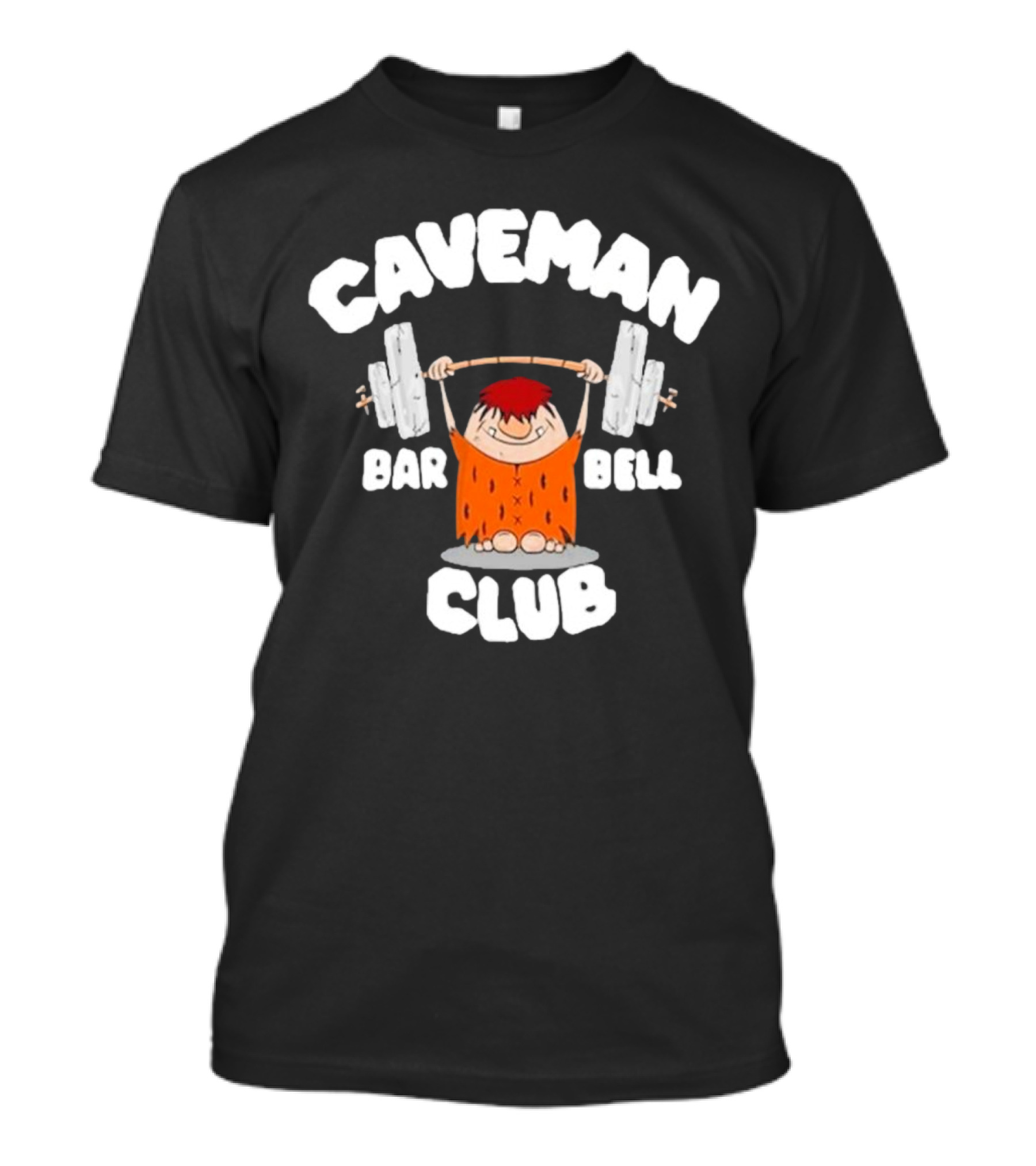 Caveman Barbell Club David Montgomery T-Shirt