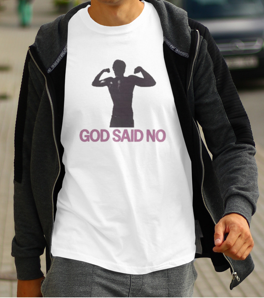 Omar Apollo God Said No Flexing T-Shirt