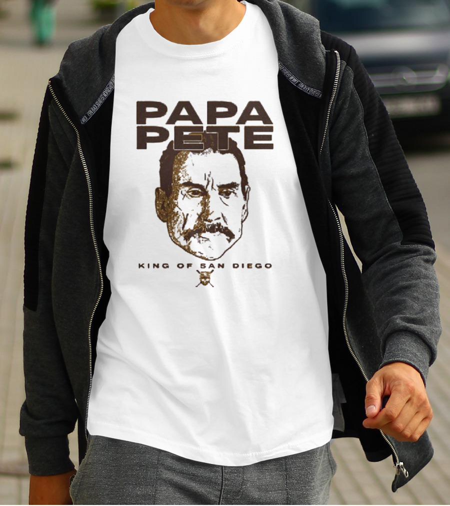 Papa Pete King Of San Diego T-Shirt