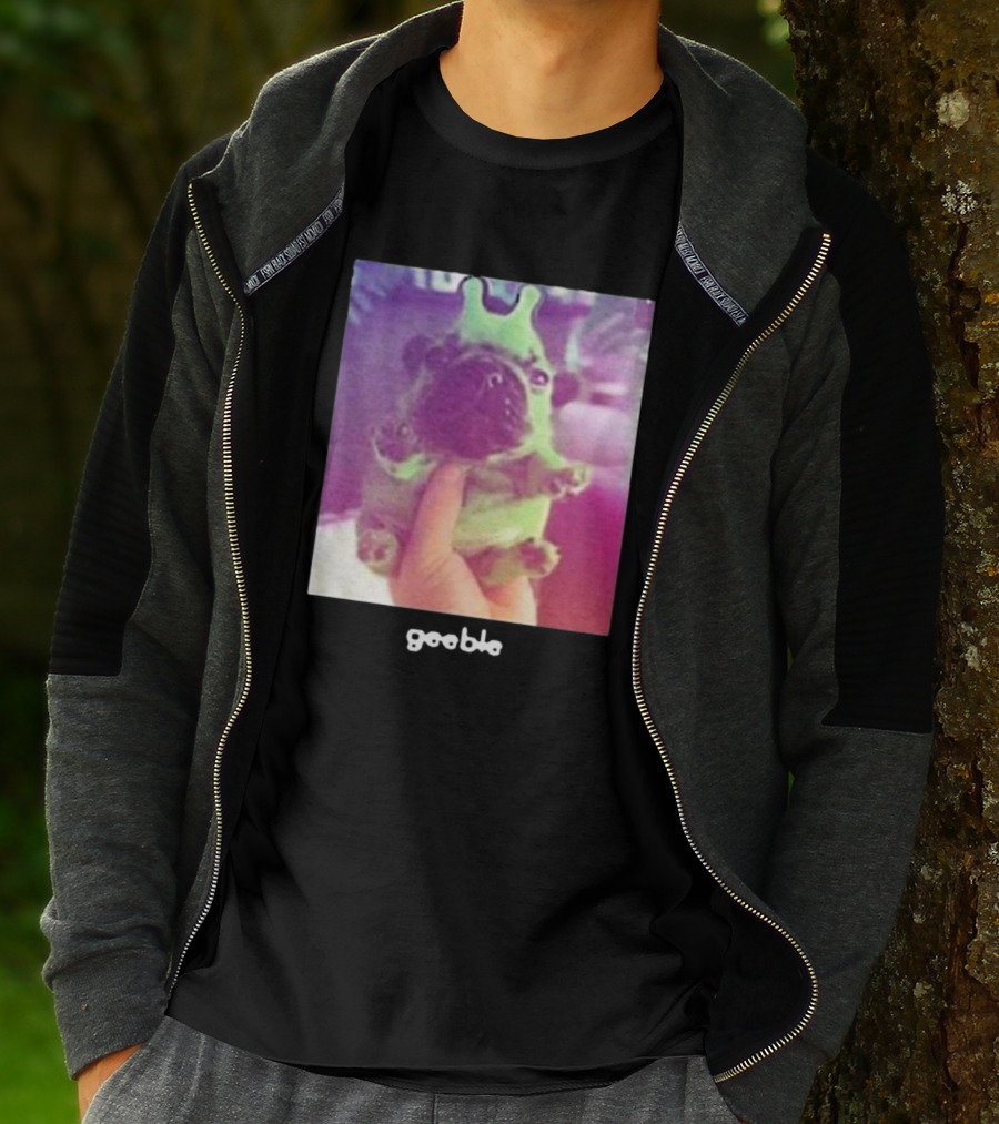 Pibble Palace Geeble Pug Crown T-Shirt