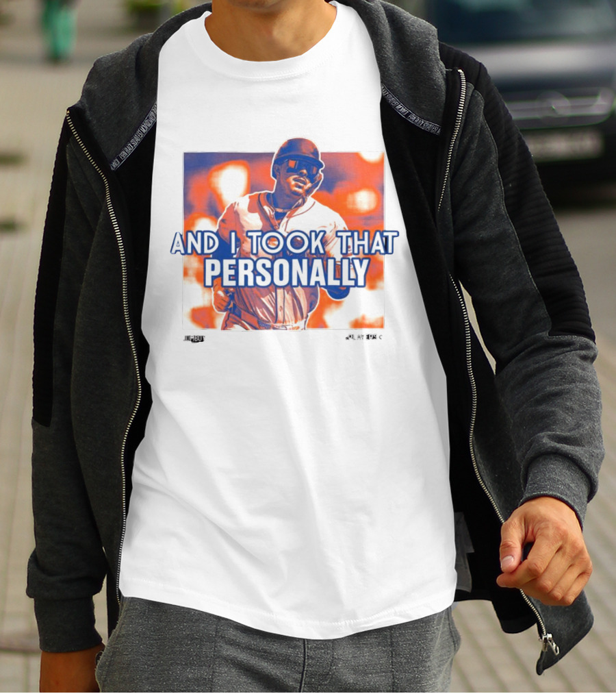 And I Took That Personally Mark Vientos New York Mets MLB Jomboy Players T-Shirt